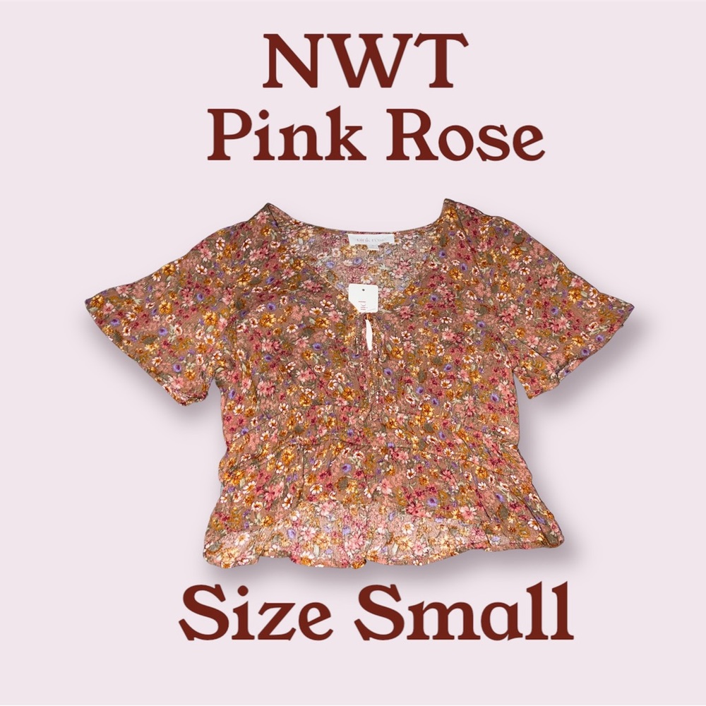 NWT floral top